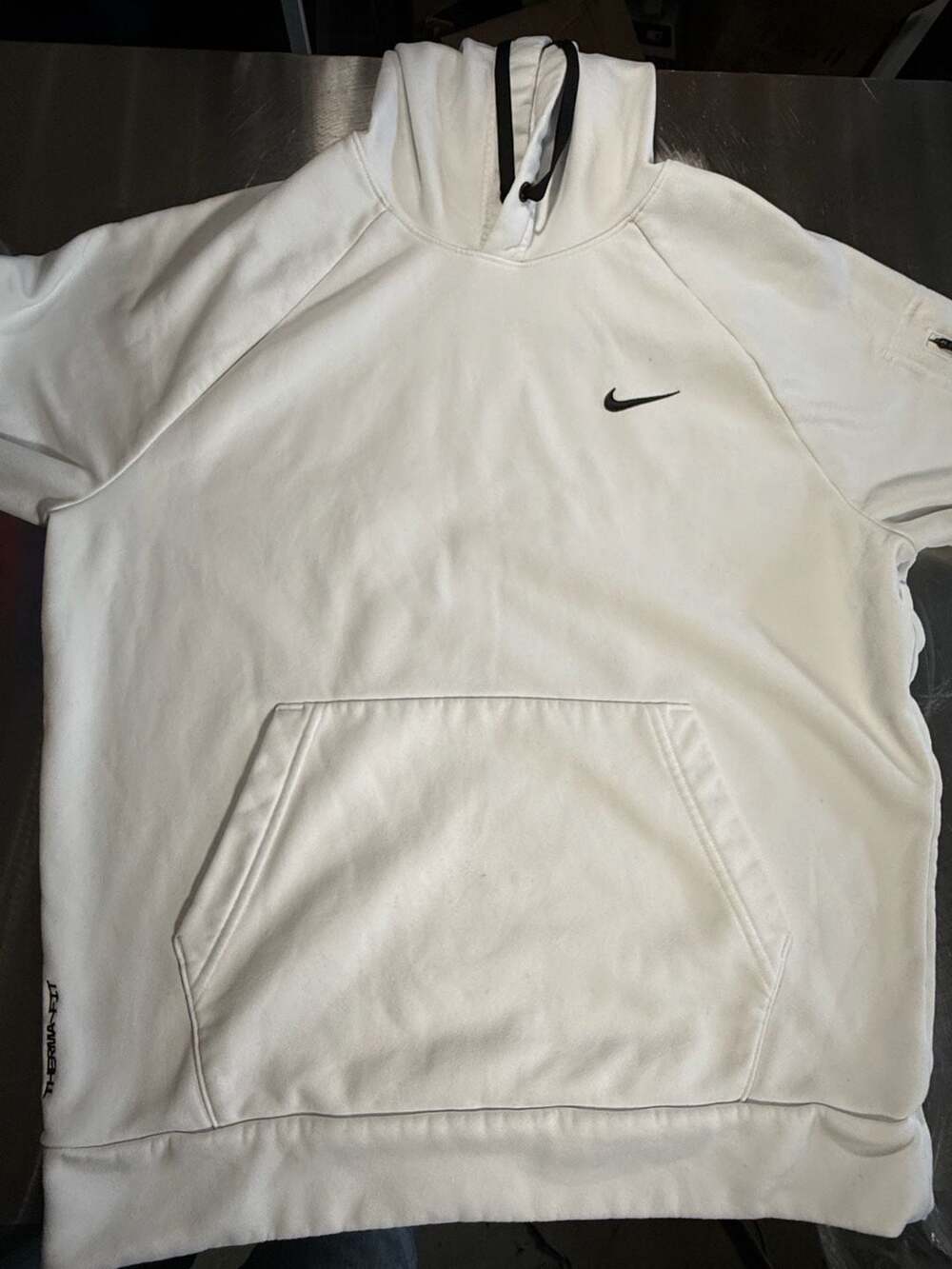 Nike Therma-FIT White Pullover Hoodie